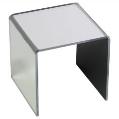 Mirrored Acrylic U Shaped Riser 12