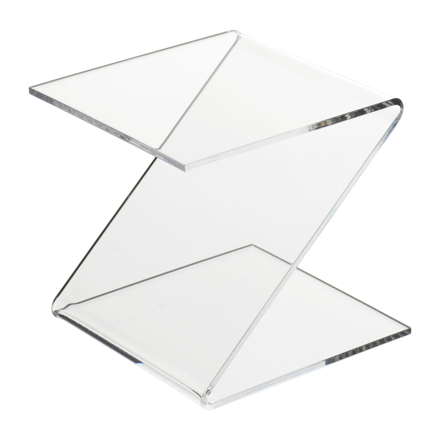 *10 Clear Acrylic Plastic Risers Display Stand Pedestal 2" x 2" x 2"