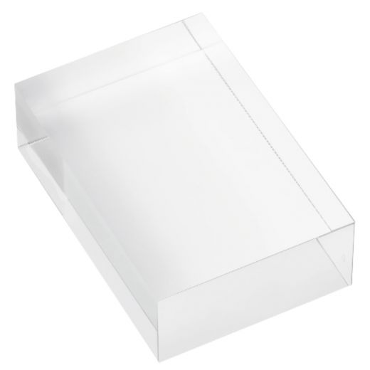 Plastic Risers Display Stand Pedestal 3" X 3" X 3" 50 Clear Acrylic 