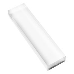 Solid Clear Acrylic Block - 2