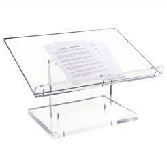 Acrylic Single Slab Tabletop Podium