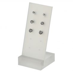 Frosted 5 Pair Earring Stand