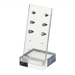 Clear 5 Pair Earring Stand