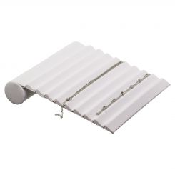 White Slotted Bracelet Ramp