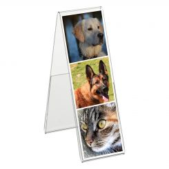 L Shape Acrylic Picture Frames 6x8 5x7 4x6 Magnetic Acrylic Photo Frame  Wholesale Clear Acrylic Slant Back Frames With Magnets - Buy L Shape  Acrylic Picture Frames 6x8 5x7 4x6 Magnetic Acrylic