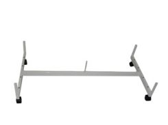 White Gridwall H-Shaped Base