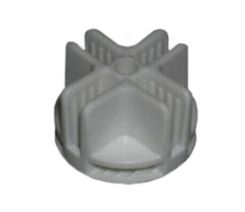 White Grid Connector Plastic
