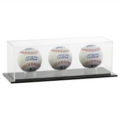 Acrylic Triple Baseball Display Case
