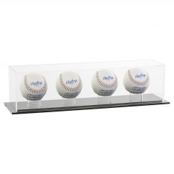 Acrylic Quad Baseball Display Case