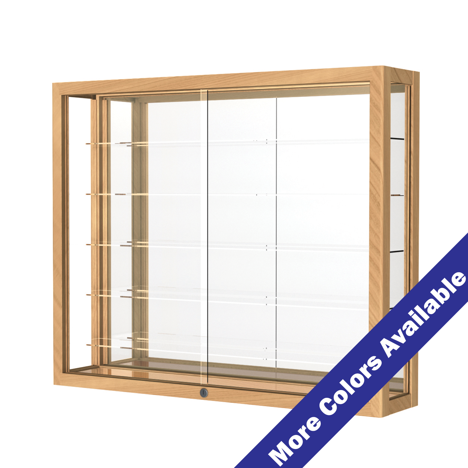 Wooden Mirrored 5 Shelf Display Case Buy Acrylic Displays Shop