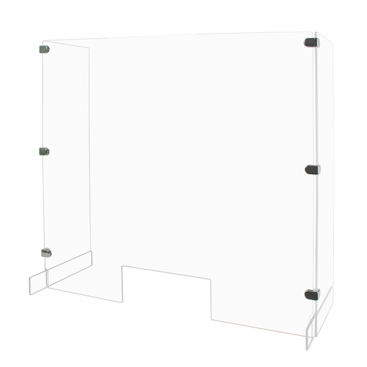 Office Cashier Retail New Sneeze Guard US Made Acrylic Barrier for Counter 