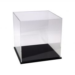 Acrylic Display Box 14" x 14" x 14" with Black Base