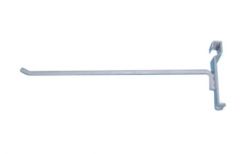 White 10" Gridwall Hook