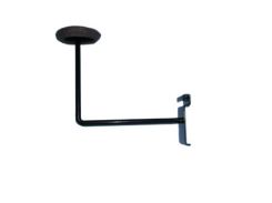 Black Gridwall Hat Rack