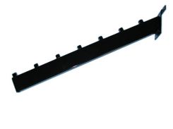 7-Cube Black Slatwall Waterfall Faceout