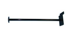 12" Black Slatwall Round Faceout