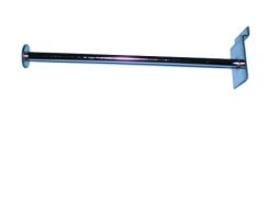 12" Chrome Slatwall Round Faceout