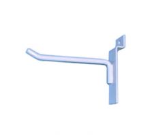White Slatwall 4" Hook