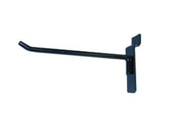 Black Slatwall 6" Hook