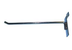 Chrome Slatwall 8" Hook