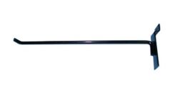 Black Slatwall 10" Hook
