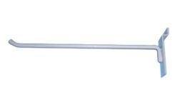 White Slatwall 10" Hook