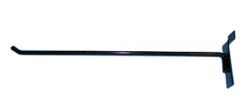 Black Slatwall 12" Hook