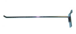 Chrome Slatwall 12" Hook
