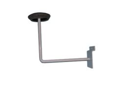 White Slatwall Hat Rack