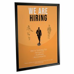 18 x 24 Slide-in Poster Frame - Black