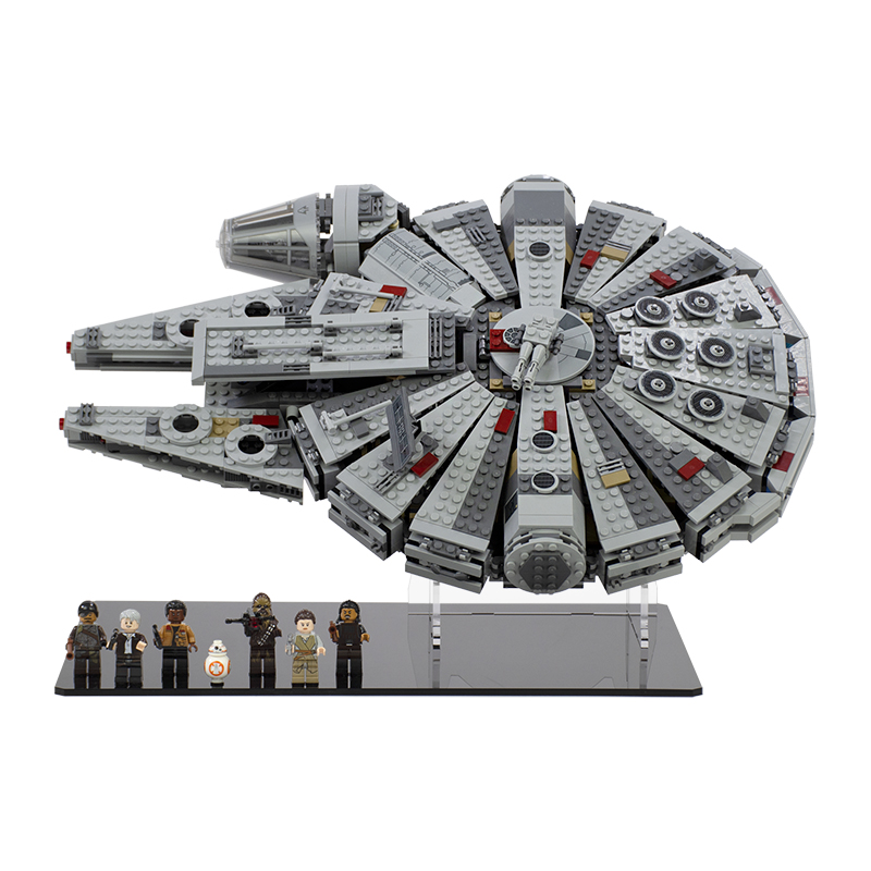 Display stand for lego millennium online falcon 75105