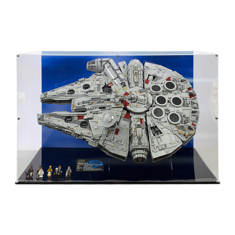 Display Case LEGO&#174 Star Wars&#8482 UCS Millennium Falcon&#8482 75192 & 10179 shopPOPdisplays