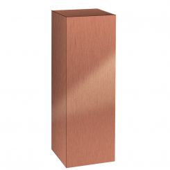 Brushed Copper Laminate Pedestal