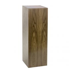 Walnut Wood Pedestal