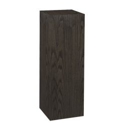 Ebony-Stained Wood Pedestal