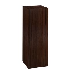 Mahogany-Stained Wood Pedestal