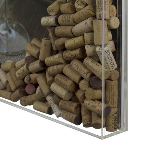 Wall Mounted Acrylic Shadow Box for Framed Canvas, Matted Print, 3D Art