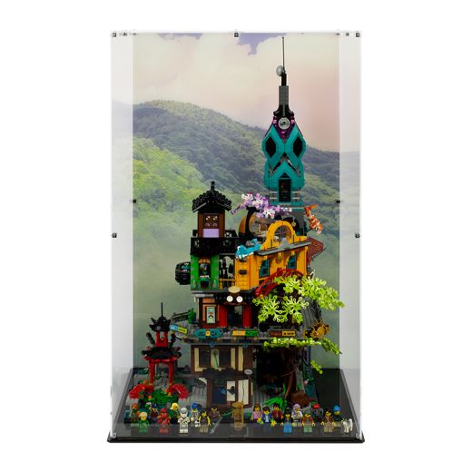 Display Case for LEGO® NINJAGO® City Gardens 71741