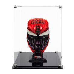 Display Case for LEGO® Marvel Carnage Helmet 76199