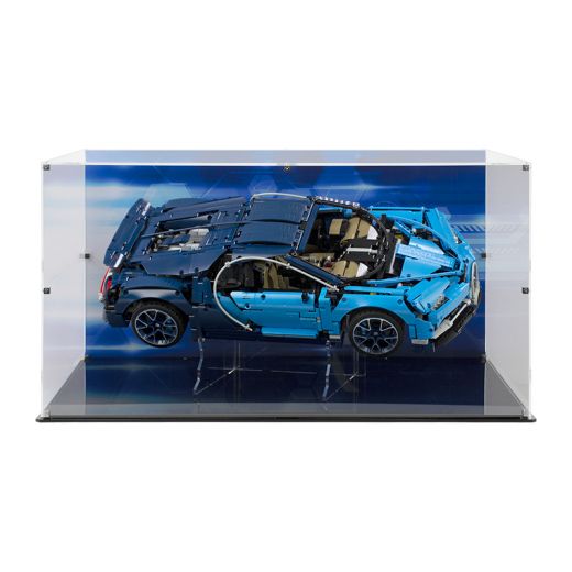 Display Case for LEGO® Technic™ Bugatti Chiron 42083