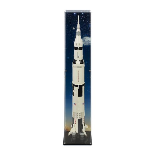 New Zealand gå Helligdom Vertical Display Case for LEGO&#174 NASA Apollo Saturn V 21309 92176 |  shopPOPdisplays