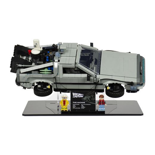 Display Stand for LEGO® Back to the Future Time Machine 10300