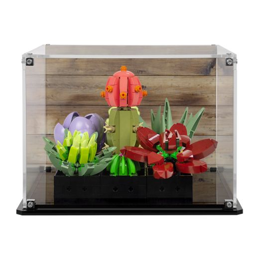 Wholesale Table Top Acrylic Jewelry Holder Easel Cactus Organizer