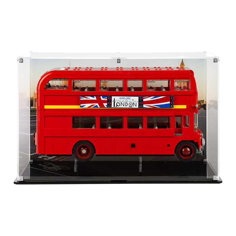 fotografering tavle den første Display Case for LEGO&#174 London Bus 10258 | shopPOPdisplays