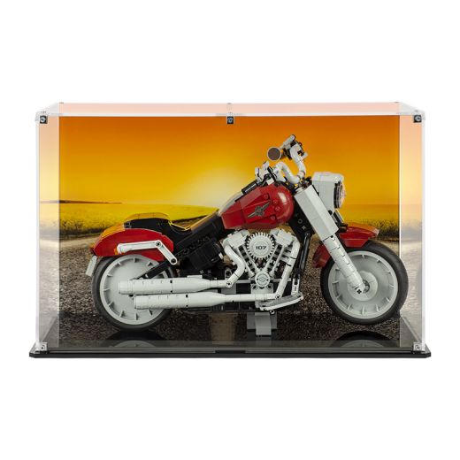 Display Case for LEGO® Harley Davidson® Fat Boy® 10269