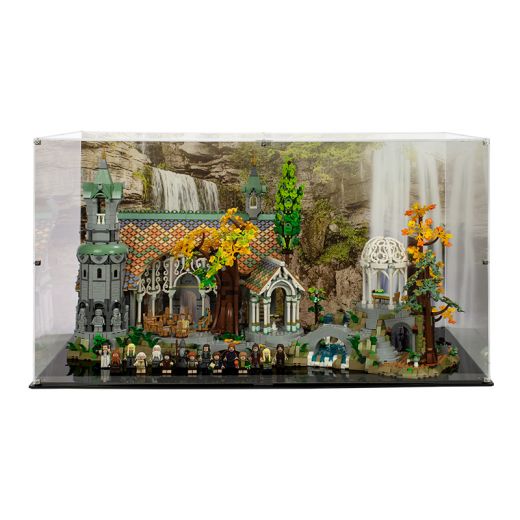 Acrylic Displays for your Lego Models-Lego 10316 Lord of the Rings