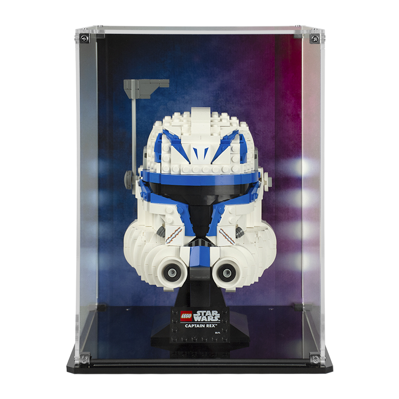Display Case for LEGO® Star Wars™ Captain Rex™ Helmet 75349  