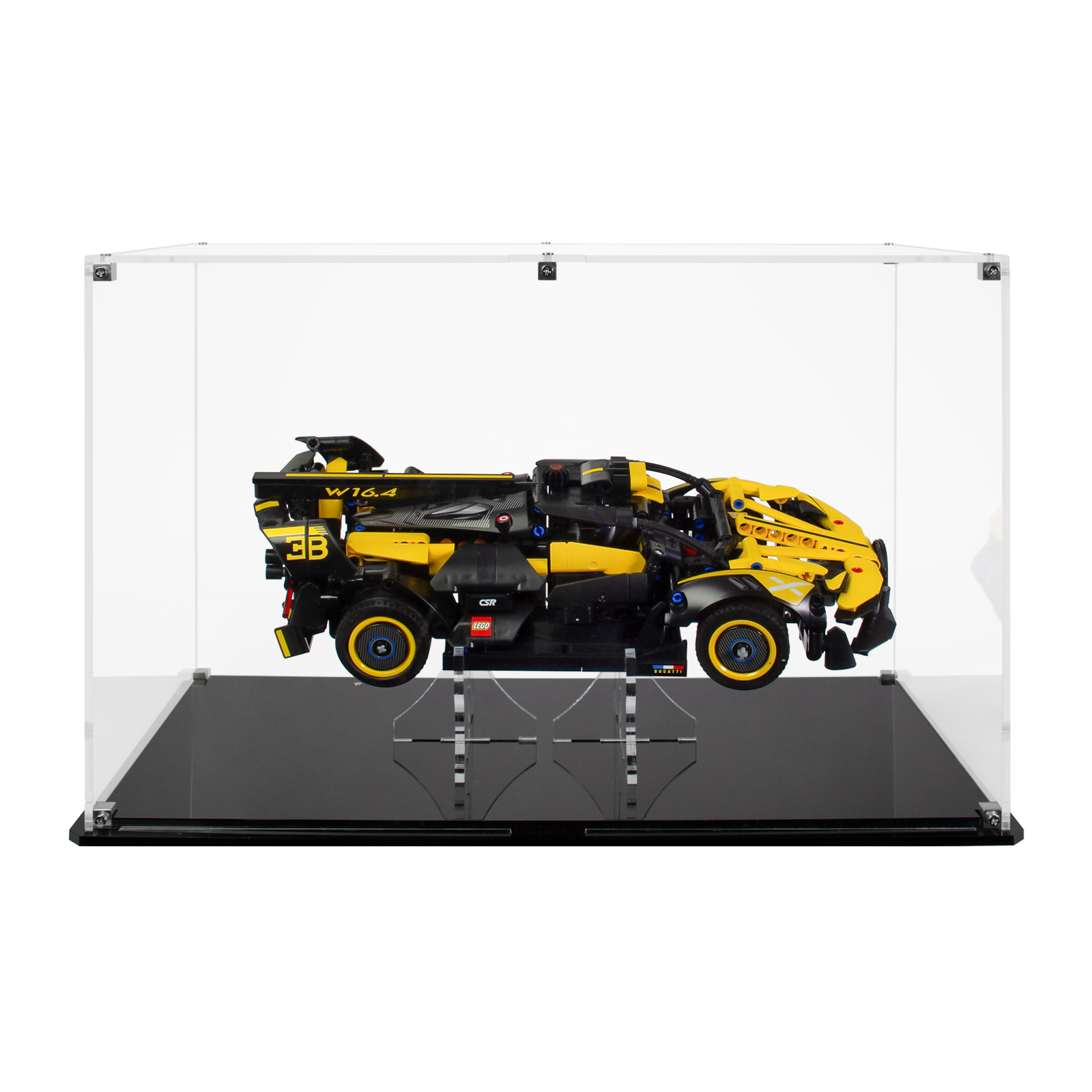 Display Case for LEGO® Technic™ Bugatti Bolide 42151 | shopPOPdisplays