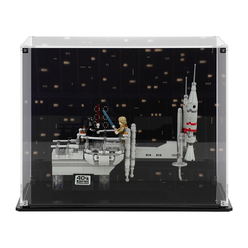 Display Case for LEGO Star Wars Bespin Duel 75294 shopPOPdisplays