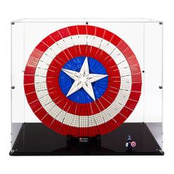 Display Case for LEGO® Marvel™ Captain America Shield 76262